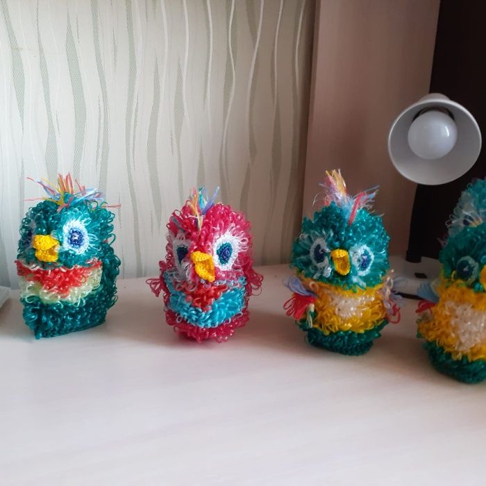 детские мочалки-игрушки