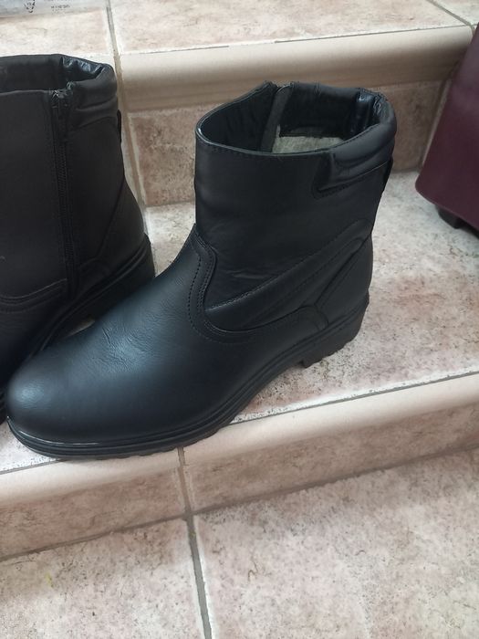 Мъжки кожени боти