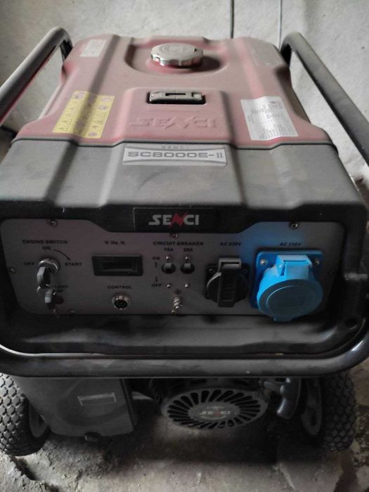 Generator SENCI SC8000E-II ATS automatizare inclusa, 7.0 kw, 230V, AVR