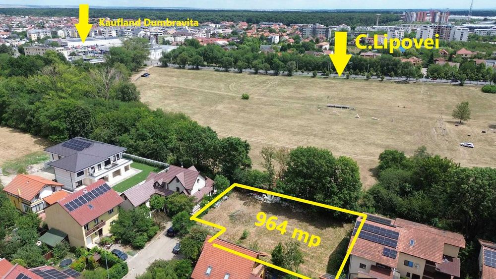 Vând teren Lipovei - str Tudor Arghezi Timisoara - Vedere 2