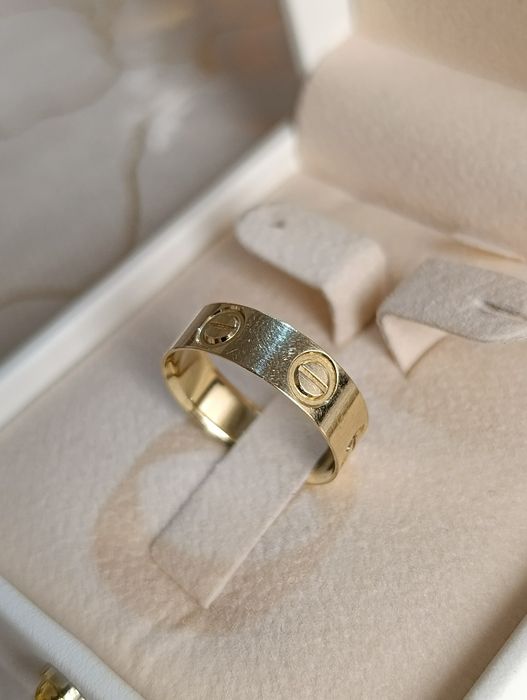 Золотое кольцо, CARTIER Турецкая изделия, проба 585, вес 3,27 р 18