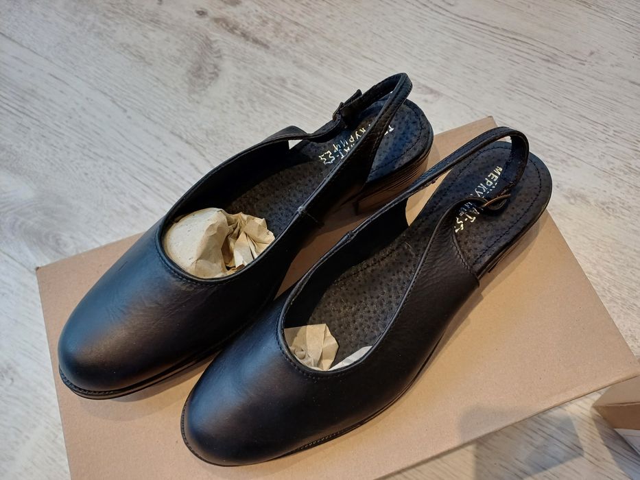 Дамски мокасини летни и затворени Естествена Кожа 40 номер