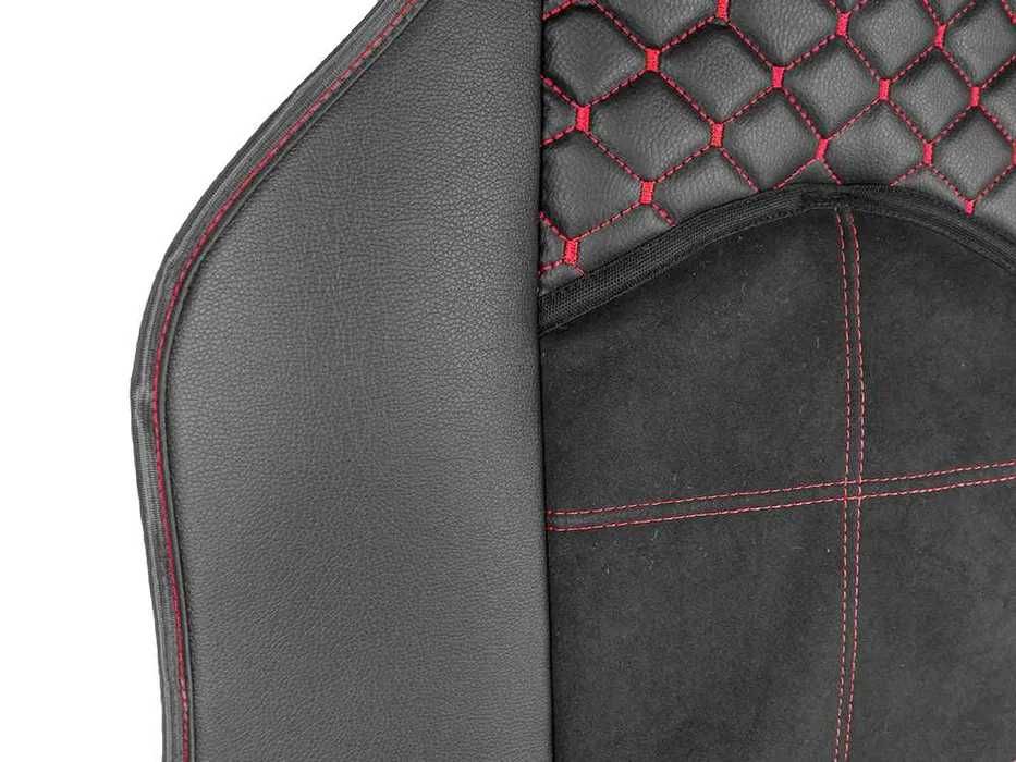 Покривало / Калъф за седалки тип масажор / Еко кожа + алкантара