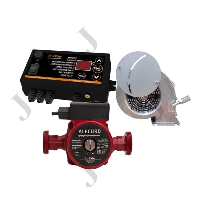 Автоматика контроллер вентилятор для угольного котла