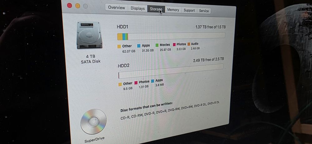 Apple iMac 27" Mid 2010 – 3.6GHz Core i5 / 8GB RAM / 4TB HDD / ATI Rad