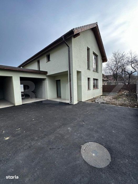 Duplex semifinisat de vanzare , 120 mp , 385 teren, garaj! Gilau