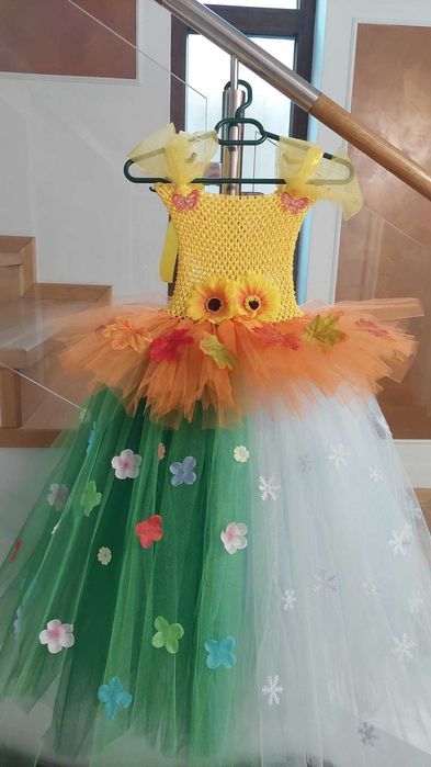 Rochita TUTU Anotimpuri Toamna Luna Noiembrie serbare carnaval