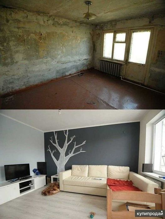 Ремонт квартир под ключ в Астане