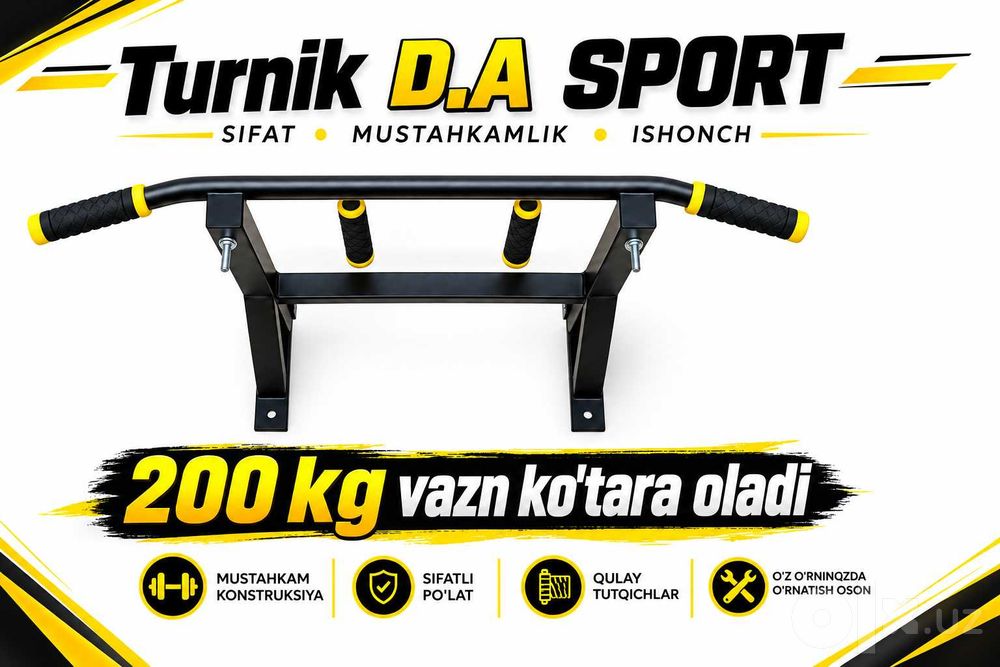 Turnik DA. SPORT devorga qotiriladigan