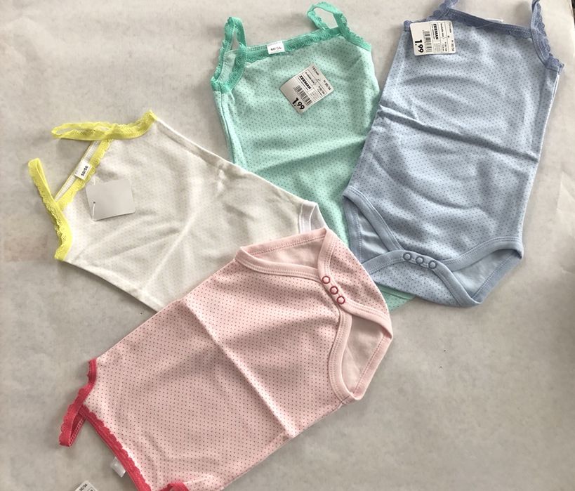 Set de 4 body maieu