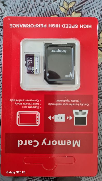 Micro  sd  card de la Xiaomi de 512 pro plus