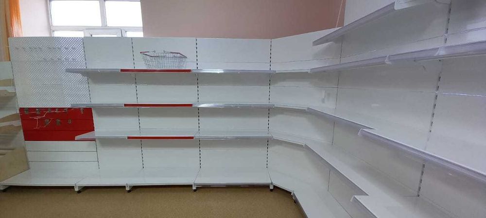 Стеллаж торговый полки