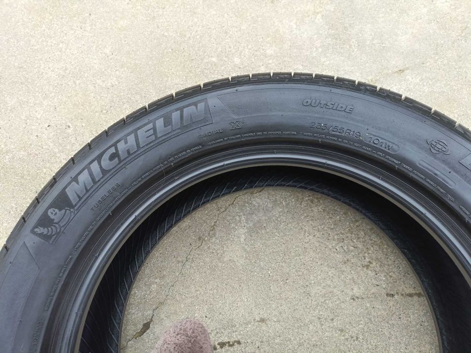 O anvelopa de vara 235 55 19 michelin profil 7 mm