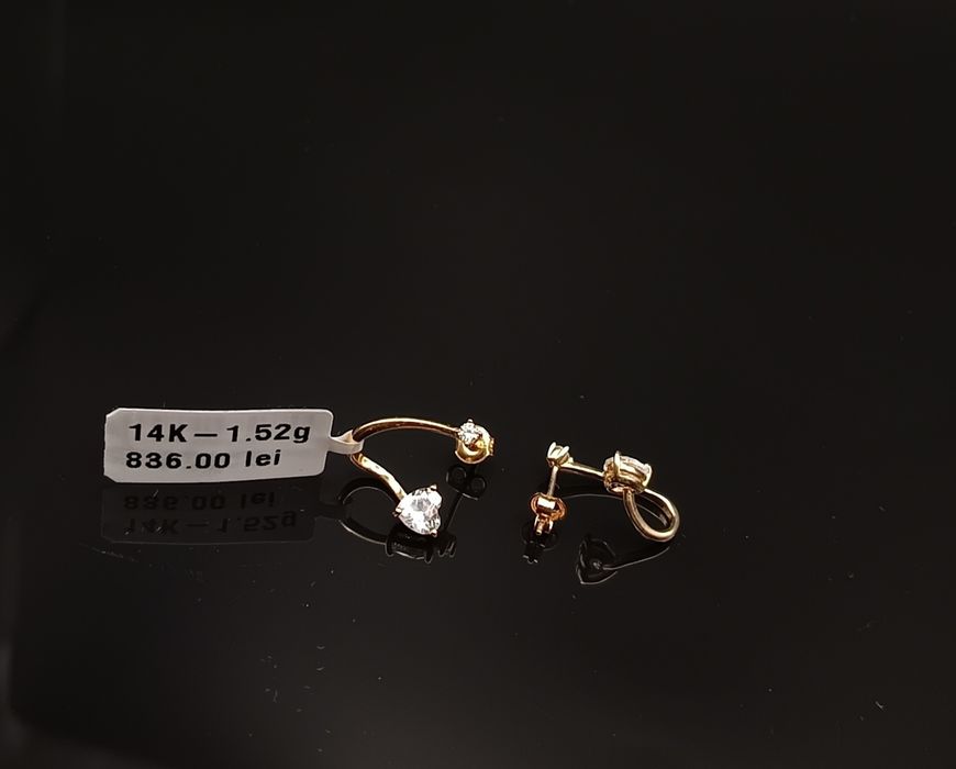Cercei dama Aur 14K 1,52 gr
