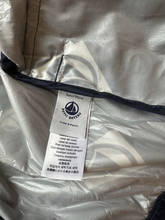 Ветро- и водоустойчиво дестко яке - Petit Bateau - 95 cm (3г.)