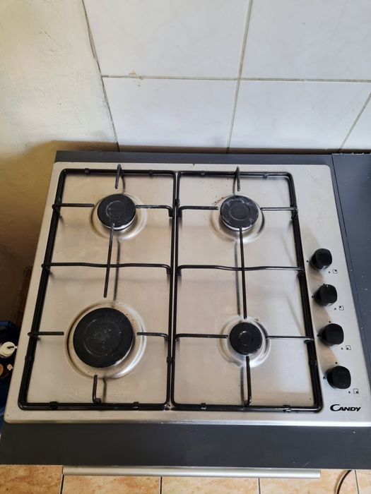 Set plită Candy pe gaz + cuptor electric Hotpoint Ariston, aproape noi