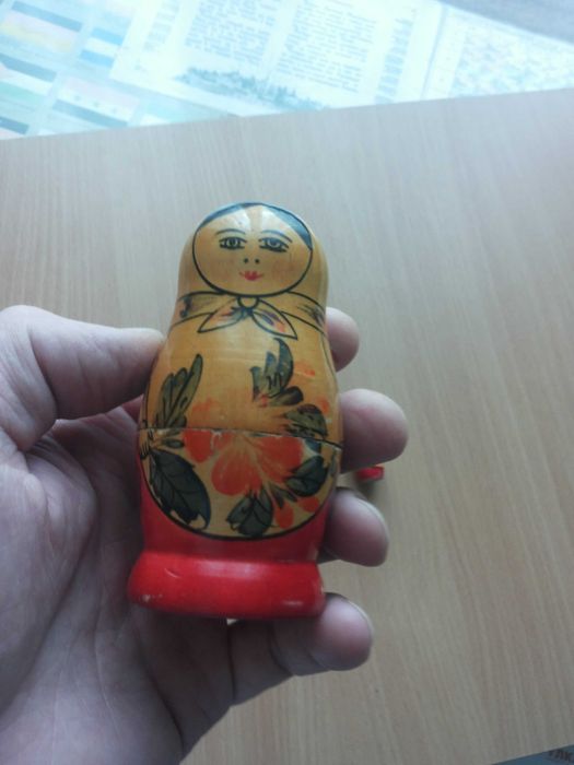 Матрёшка ручная работа из дерева