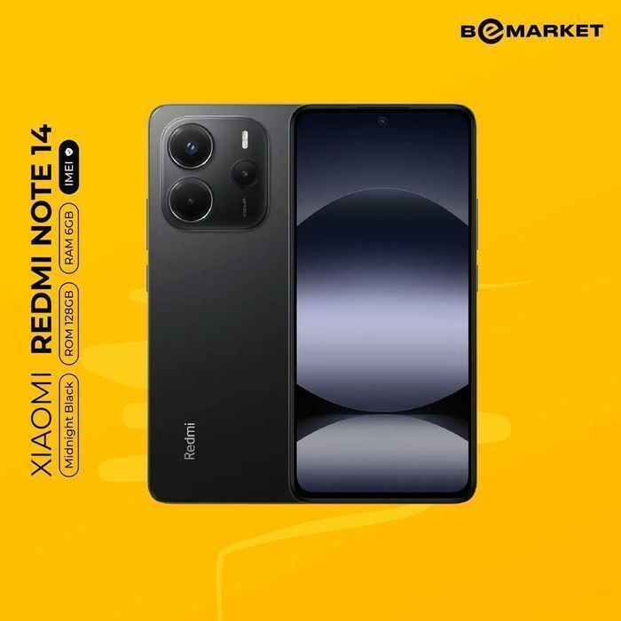 Xiaomi Redmi Note 14 6/128 GB Midnight Black