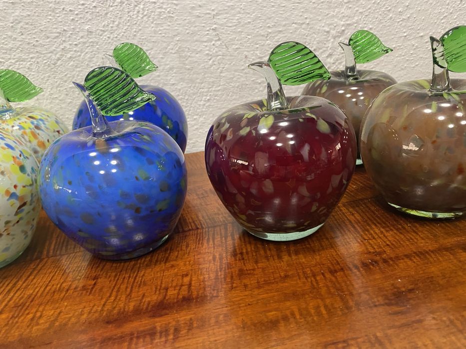 Италиански ябълки ябълка от мурано стъкло фигури от стъкло