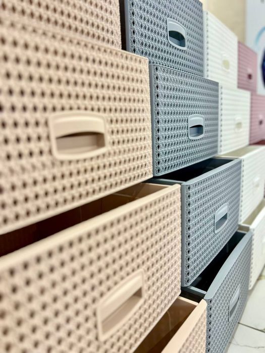 Комод пластиковый 4 этажный