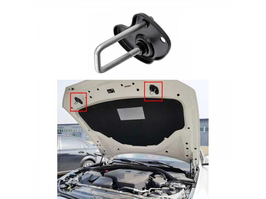 Брава закопчалка преден капак BMW 2 G42 3 G20 4 G22 G26 i4 G26 8 G15 OEM 51237473707