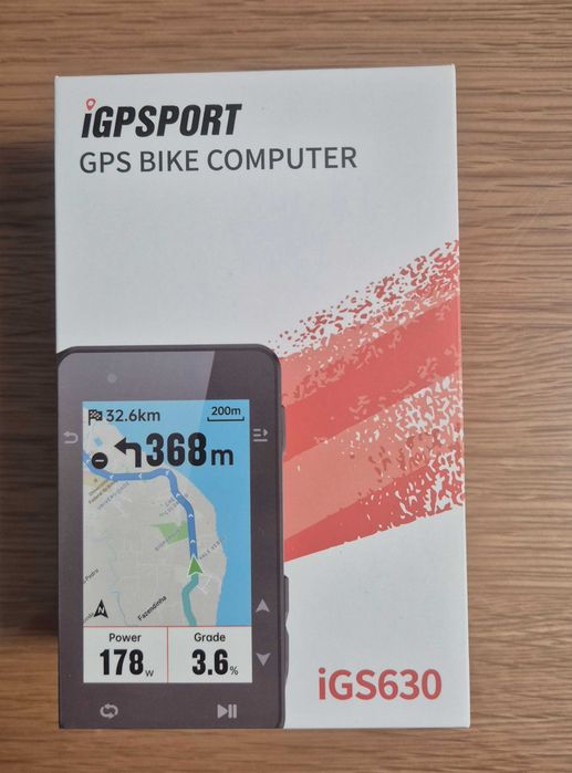 GPS BIKE COMPUTER iGS630 и датчици за скорост каданс