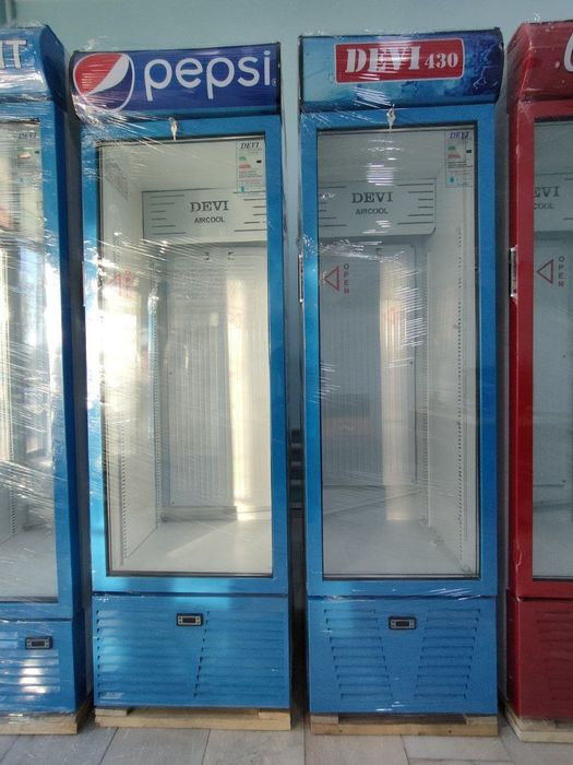 Янги замонавий DEVI витрина холодильниклар.