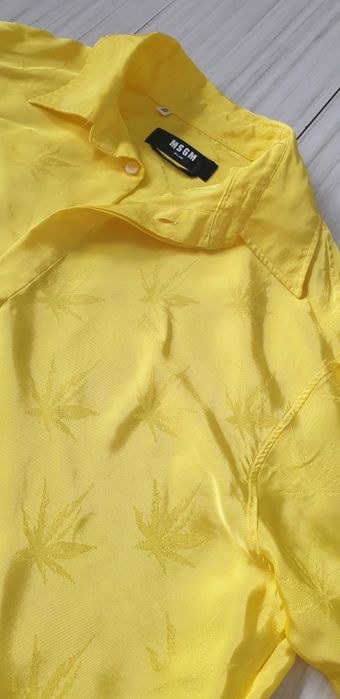 MSGM Milano Italy Print Mens / 41 / 16 - L ОРИГИНАЛ! НОВО! Мъжка Риза!