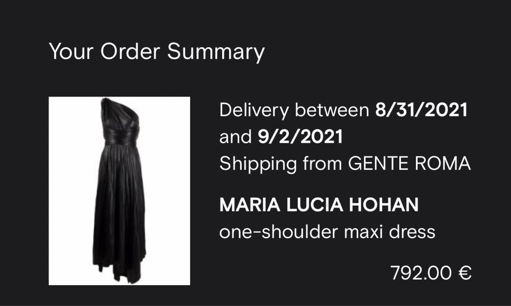 Vand Rochie Maria Lucia Hohan