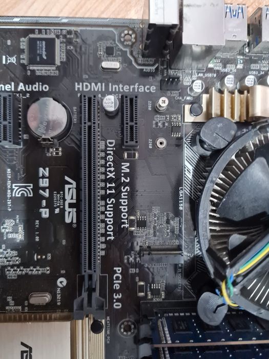 Kit placa de baza  cu M2 + procesor + rami 16gb