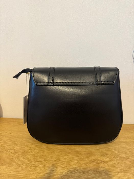 Poseta geanta Maison Héritage Paris Tex Box originală piele naturală