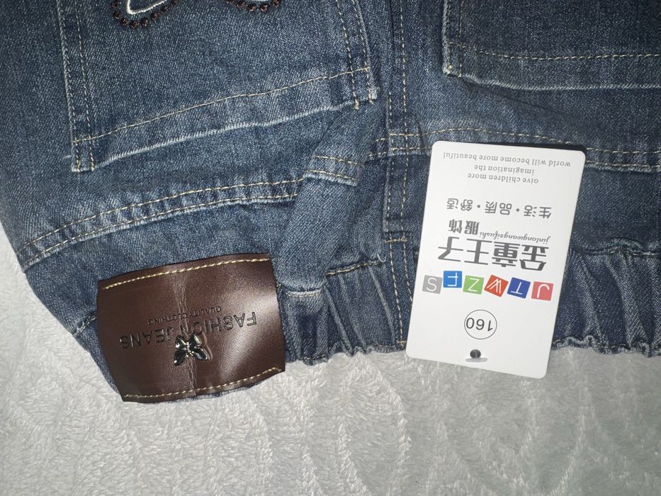 Новые джинсы на девочку