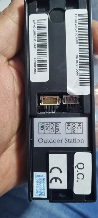 Videointerfon multitek LIP-03 + LIM70 nou