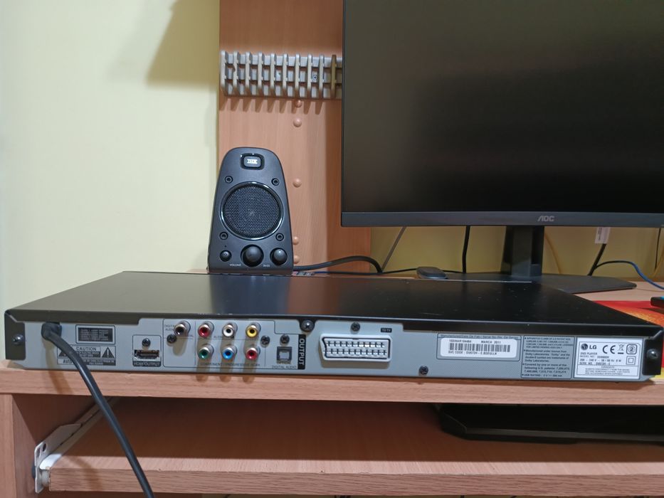 DVD LG Full HD cu telecomanda originala