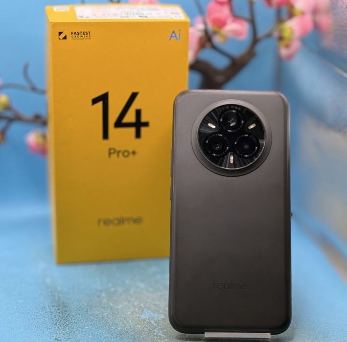 Realme 14 Pro+ 5G, Dual SIM, 512GB, 12GB RAM, Suede Grey