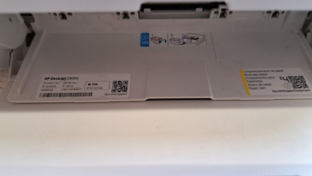 Imprimanta HP DeskJet 2822e, fara cartușe