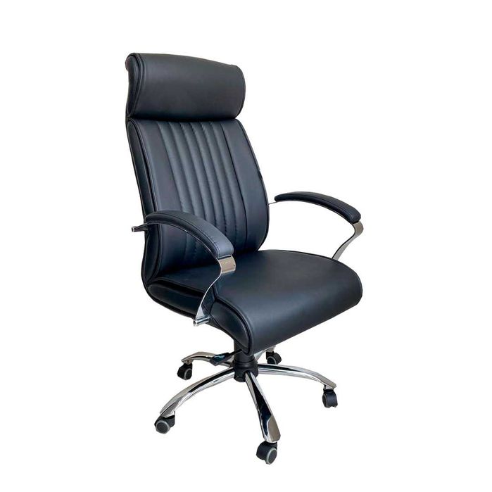 Директорское Кожаное Кресло MK-2826 Black Игровое Surxondaryo Kreslo