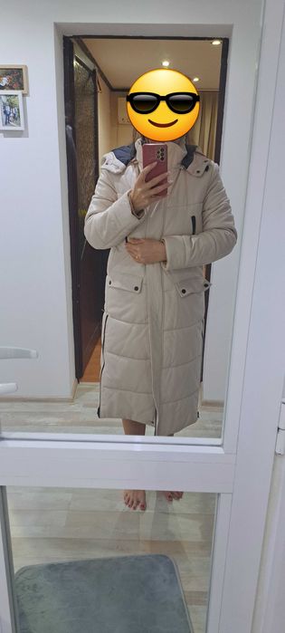 Зимно яке естествена кожа