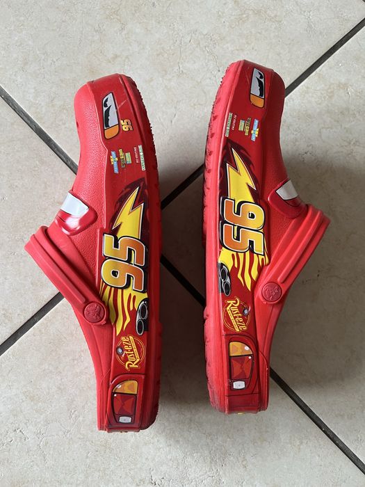 Slapi crocs  Lightning McQueen marimea 43