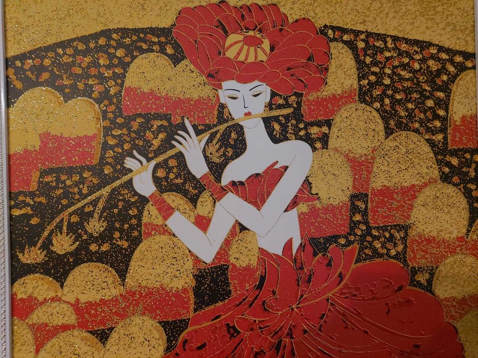 Голяма релефна картина 69/69 см