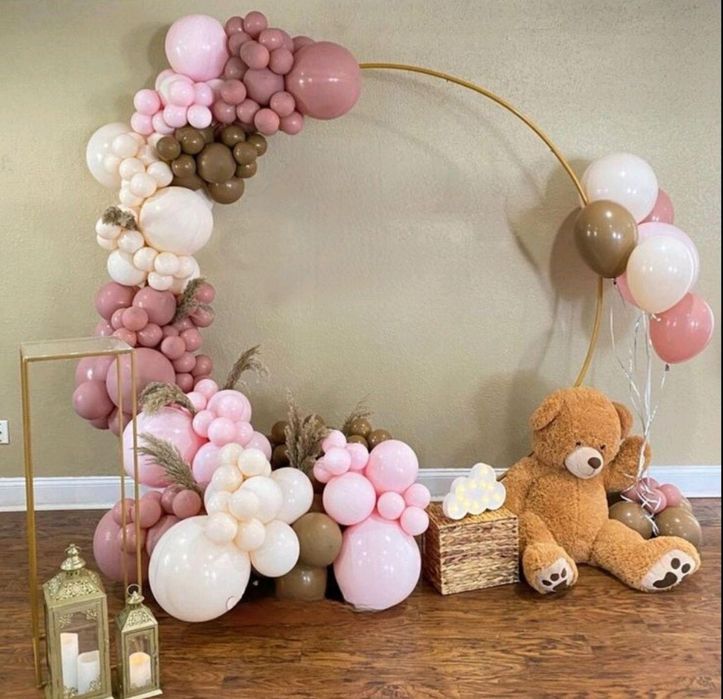 Украса за погача, кръщене, абитуриентски бал, рожден ден, балони