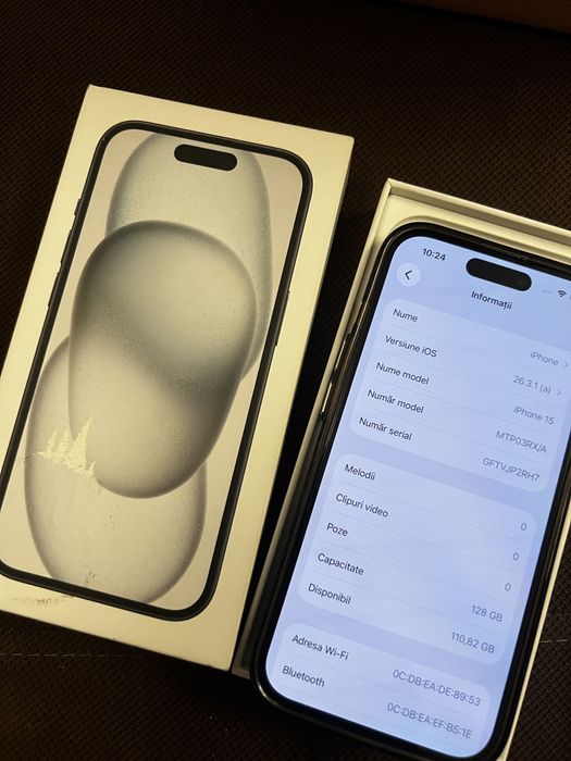 iPhone 15 Black 128GB