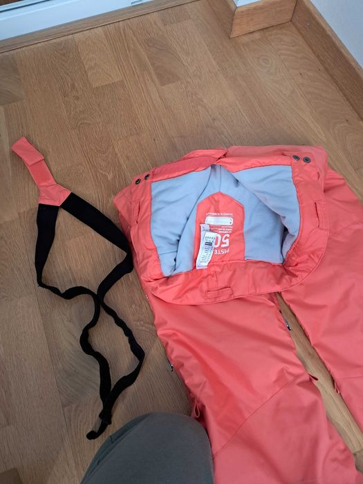 Pantalon copii schi Wedze PNF 500 reglabili 6-8 ani