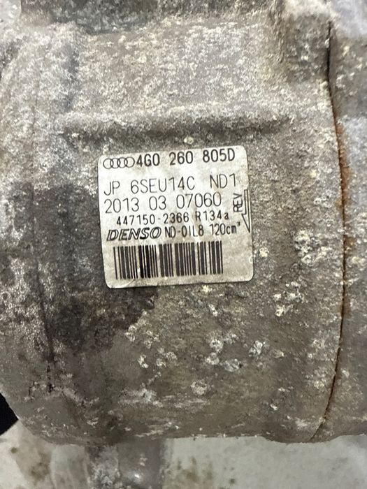 Compresor Ac Audi A6 C7 2012 - 2018 2.0 4G0260805D