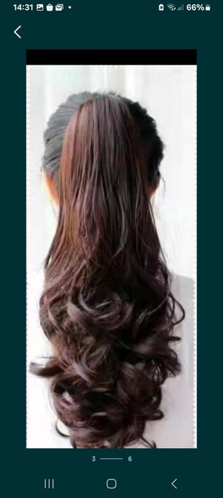 Париктер мен қоспа шаштар