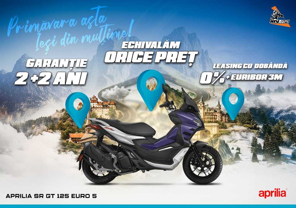 Scuter Aprilia SR GT 125 Euro 5