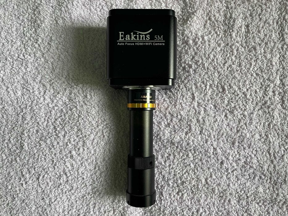 Cameră pentru microscop, Eakins 4K, Sony IMX334 Sensor, HDMI/WiFi