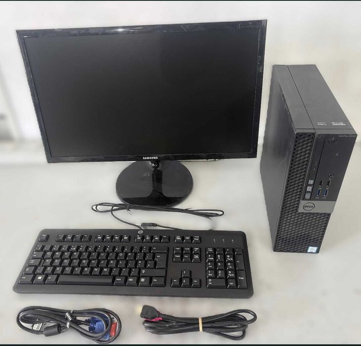 Компютър - Dell i5  6400/GPU intel HD530/HDD128GB/SSD 1TB/RAM 8GB/Windolws 10