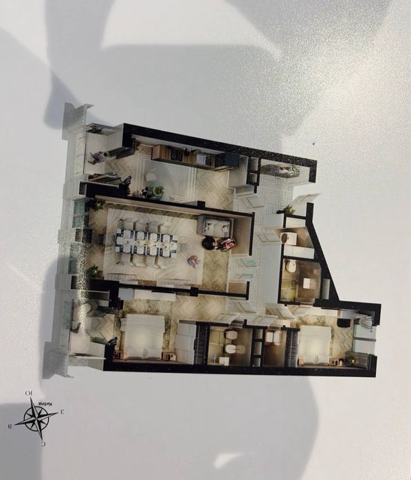 Новостройка квартира 3 комнатная Юнусабад