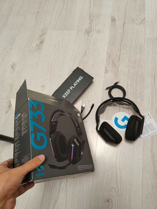 Casti Logitech G733 LIGHTSPEED